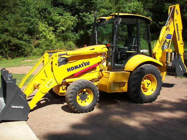 экскаватор-погрузчик Komatsu WB150