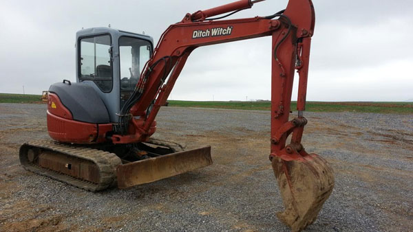 экскаватор Ditch Witch MX45