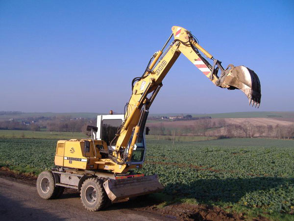 экскаватор Liebherr a 308